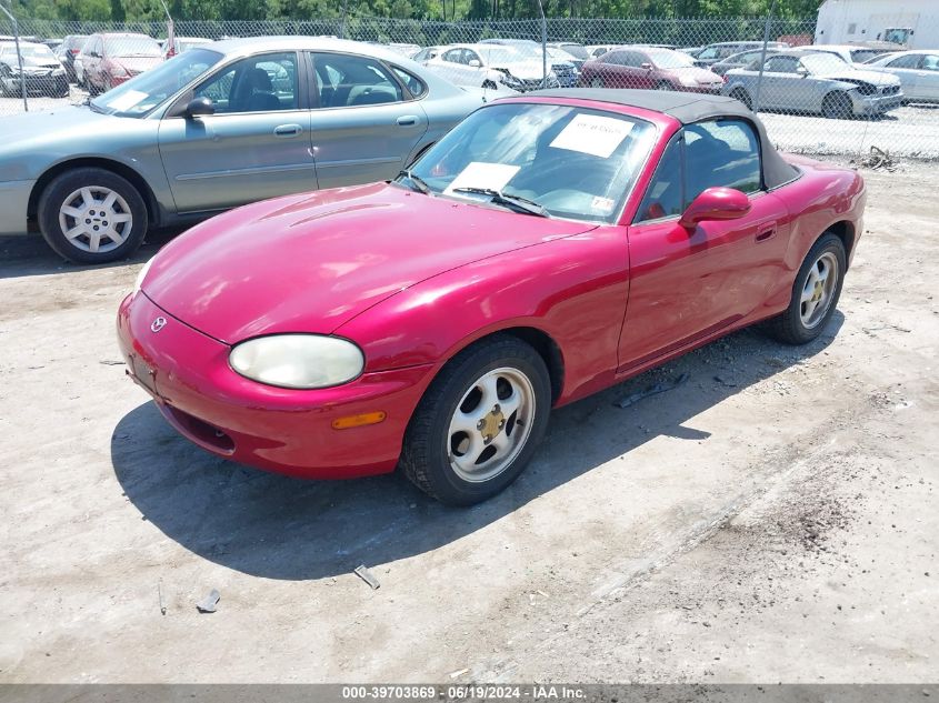 1999 Mazda Mx-5 Miata Leather Pkg/Popular Equipment Pkg/Sports Pkg/Touring Pkg VIN: JM1NB3538X0129876 Lot: 39703869