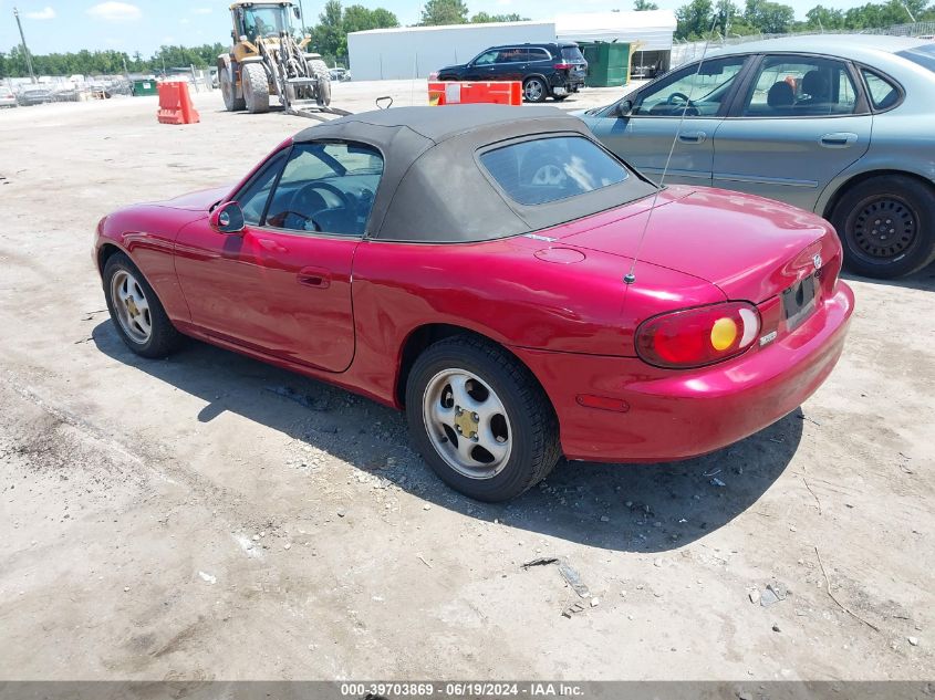 1999 Mazda Mx-5 Miata Leather Pkg/Popular Equipment Pkg/Sports Pkg/Touring Pkg VIN: JM1NB3538X0129876 Lot: 39703869