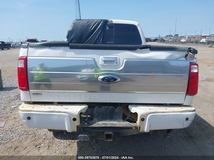 2013 Ford F-250 Lariat VIN: 1FT7W2BT8DEA89387 Lot: 39703870