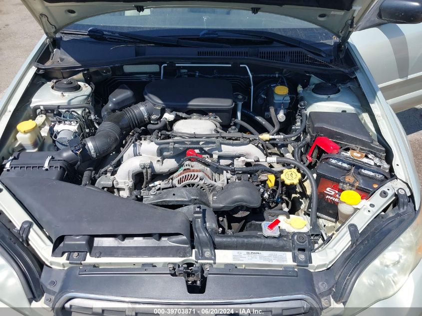 2006 Subaru Outback 2.5I VIN: 4S4BP61C467348380 Lot: 39703871