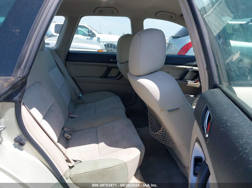 2006 Subaru Outback 2.5I VIN: 4S4BP61C467348380 Lot: 39703871