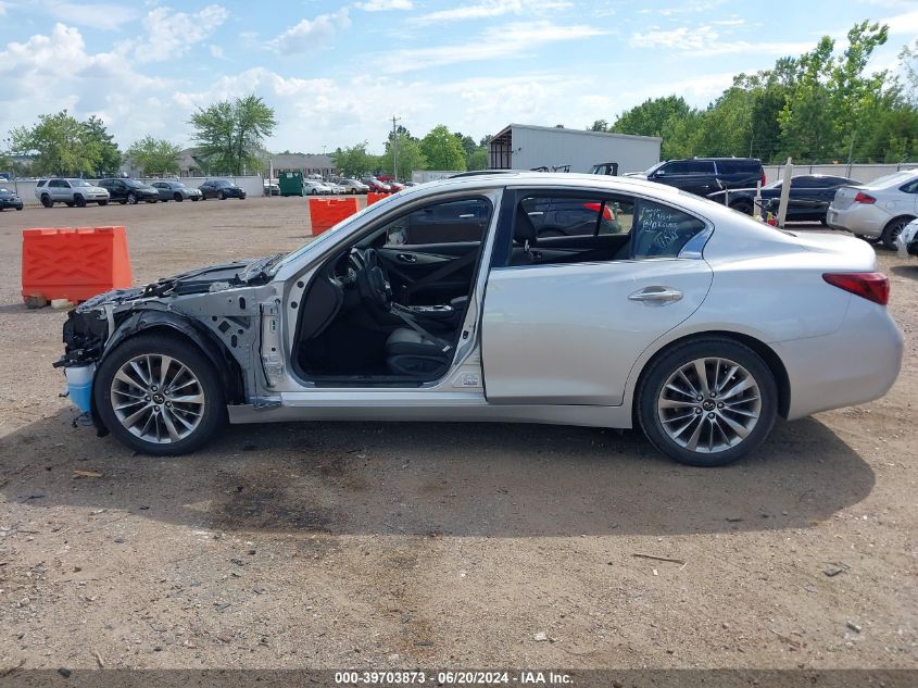 2020 Infiniti Q50 Luxe Awd VIN: JN1EV7AR3LM252838 Lot: 39703873