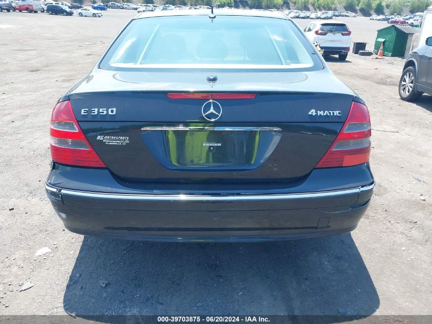 2006 Mercedes-Benz E 350 4Matic VIN: WDBUF87J16X182318 Lot: 39703875
