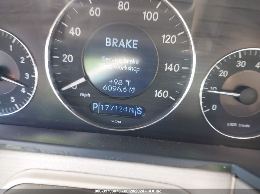 2006 Mercedes-Benz E 350 4Matic VIN: WDBUF87J16X182318 Lot: 39703875