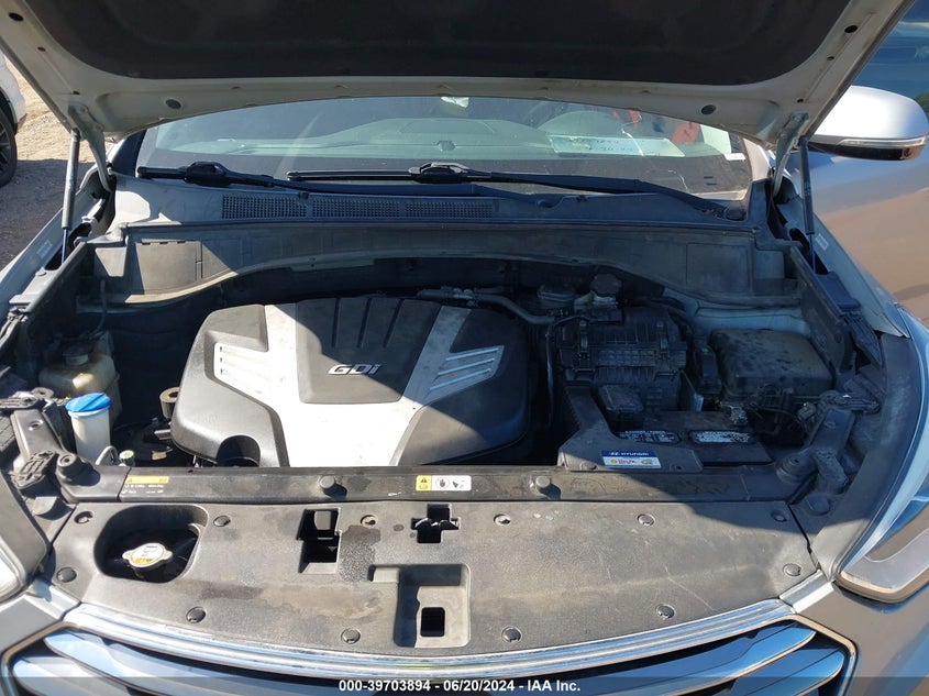 2015 Hyundai Santa Fe Limited VIN: KM8SR4HF3FU099117 Lot: 39703894