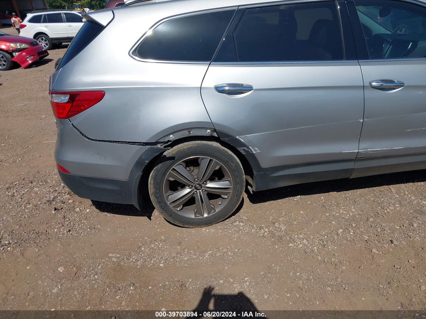 2015 Hyundai Santa Fe Limited VIN: KM8SR4HF3FU099117 Lot: 39703894