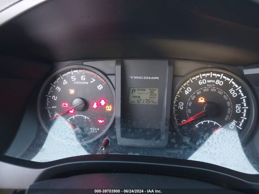 2017 Toyota Tacoma Sr VIN: 5TFAX5GN5HX102153 Lot: 39703900