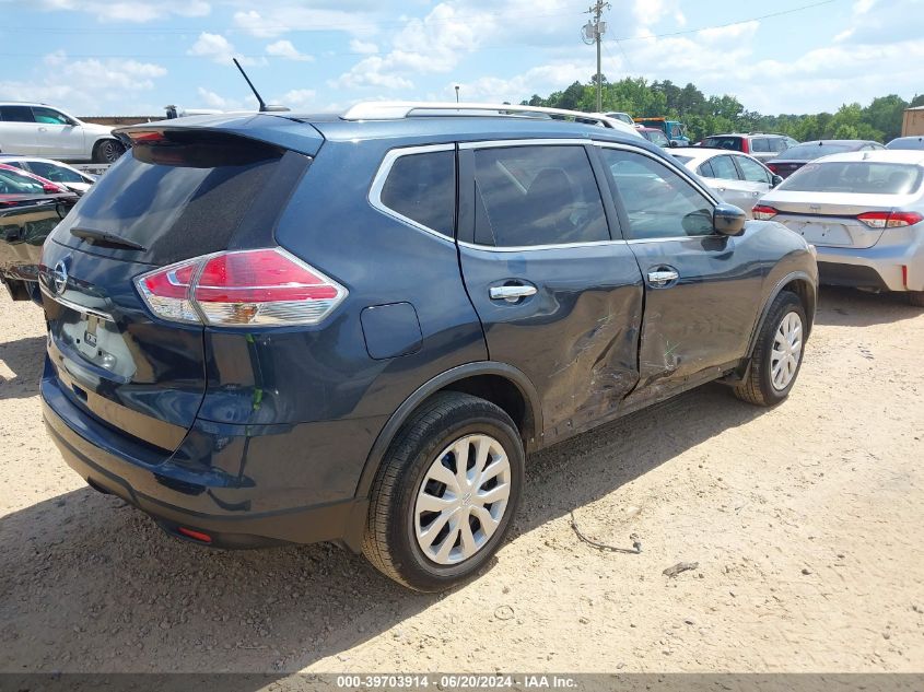 2016 Nissan Rogue S VIN: JN8AT2MTXGW027407 Lot: 39703914