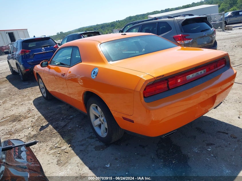 2012 Dodge Challenger Sxt VIN: 2C3CDYAG8CH128163 Lot: 39703915