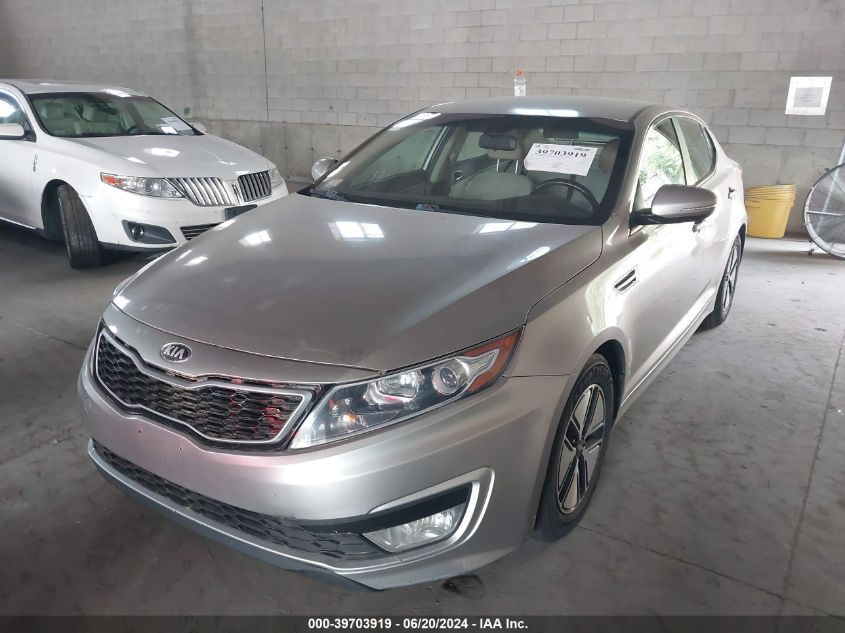 KNAGM4AD6C5023220 | 2012 KIA OPTIMA HYBRID