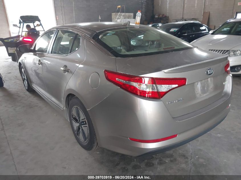 KNAGM4AD6C5023220 | 2012 KIA OPTIMA HYBRID