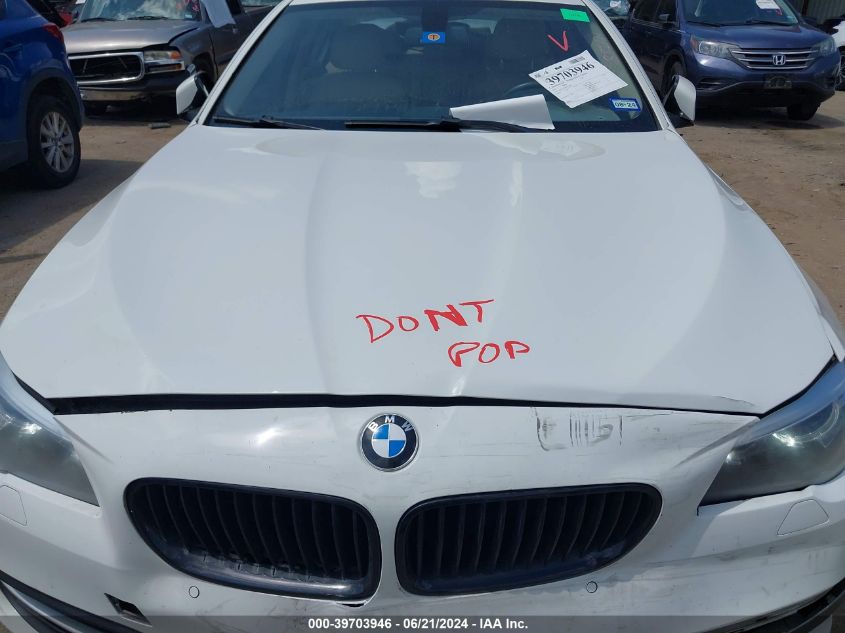 2014 BMW 528I VIN: WBA5A5C59ED503448 Lot: 39703946