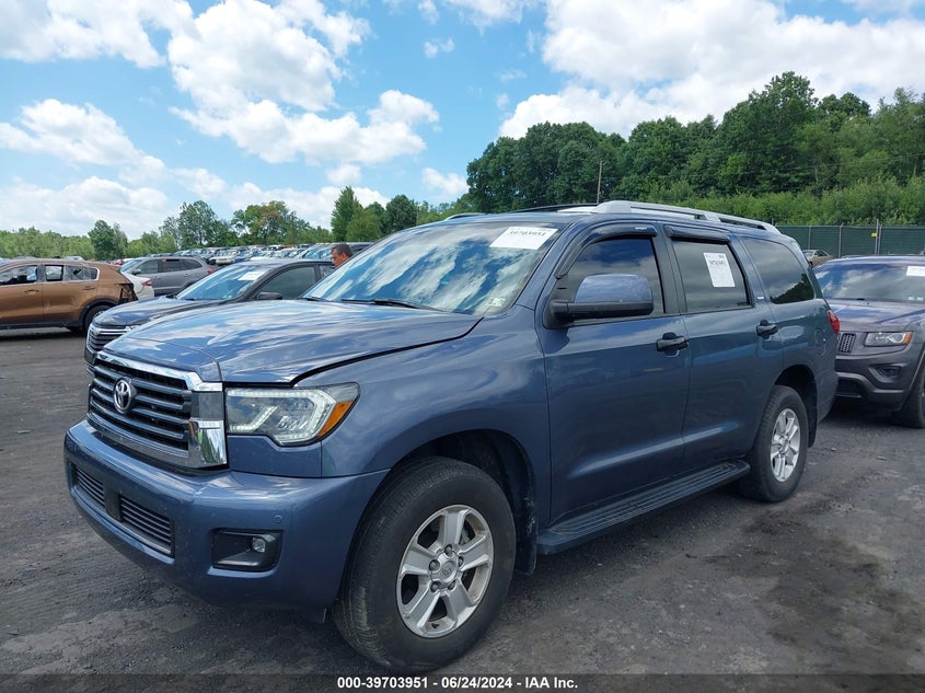 2022 Toyota Sequoia Sr5 VIN: 5TDAY5B17NS189766 Lot: 39703951