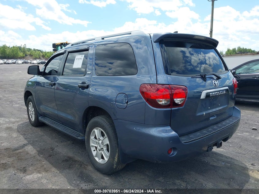 2022 Toyota Sequoia Sr5 VIN: 5TDAY5B17NS189766 Lot: 39703951