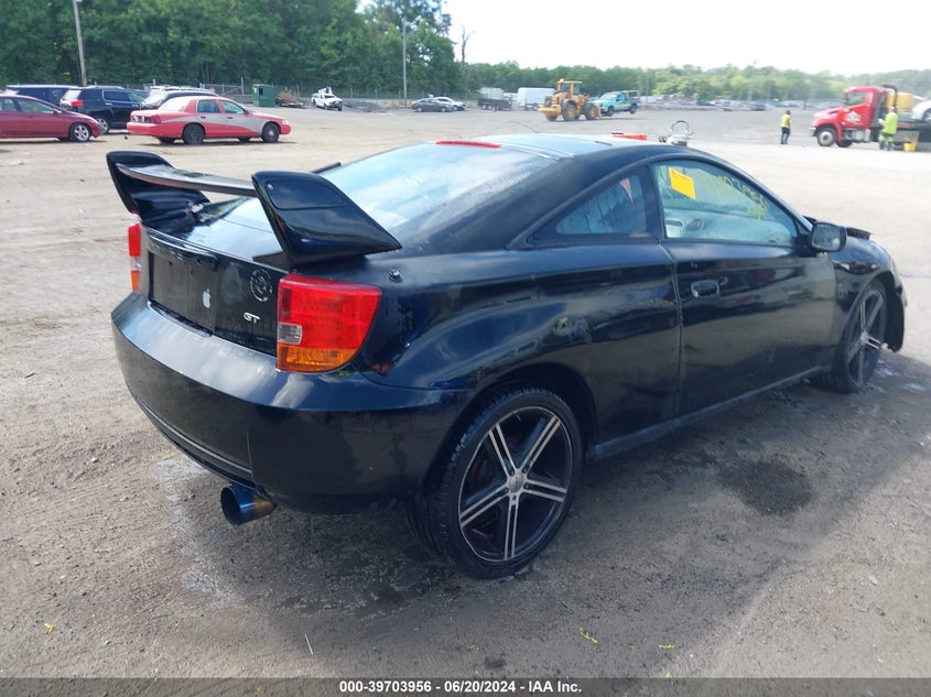 2001 Toyota Celica Gt VIN: JTDDR32T910105086 Lot: 39703956