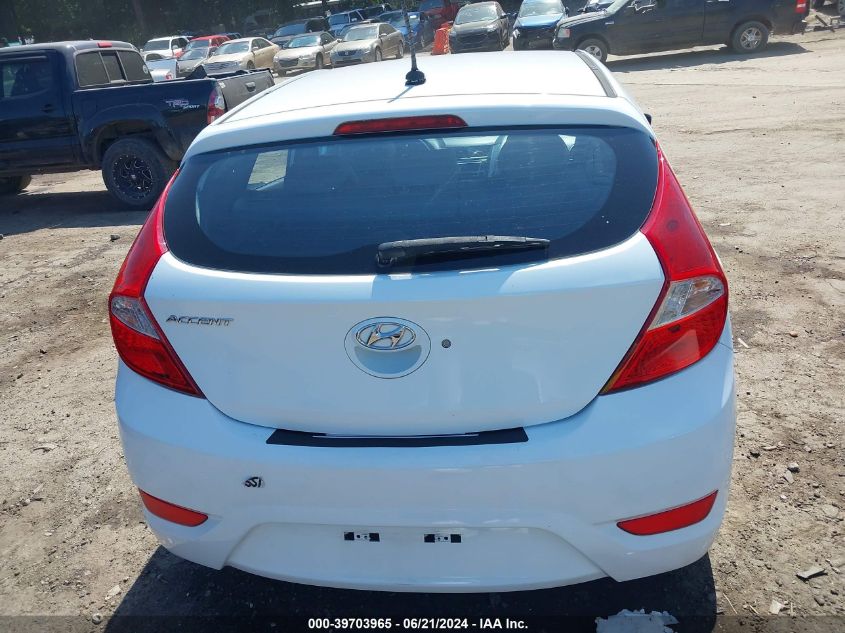 2015 Hyundai Accent Gs VIN: KMHCT5AE8FU212847 Lot: 39703965