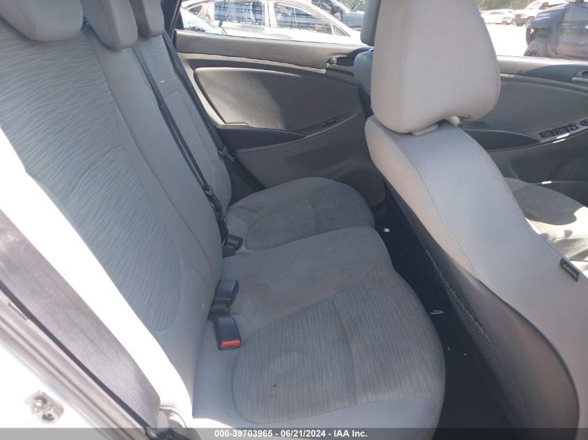 2015 Hyundai Accent Gs VIN: KMHCT5AE8FU212847 Lot: 39703965