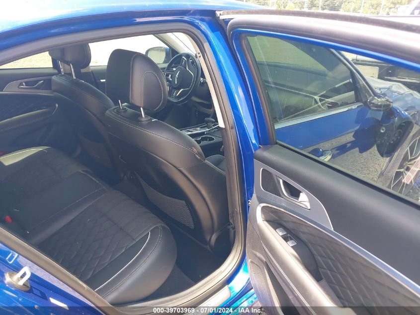 2019 Genesis G70 3.3T Advanced VIN: KMTG34LE6KU019783 Lot: 39703969