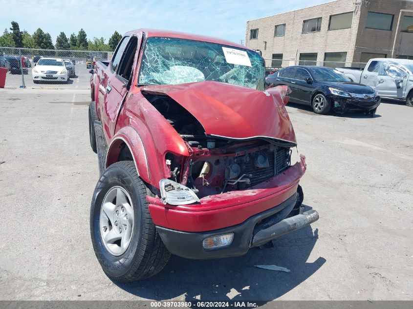 2002 Toyota Tacoma Prerunner V6 VIN: 5TEGN92NX2Z083811 Lot: 39703980