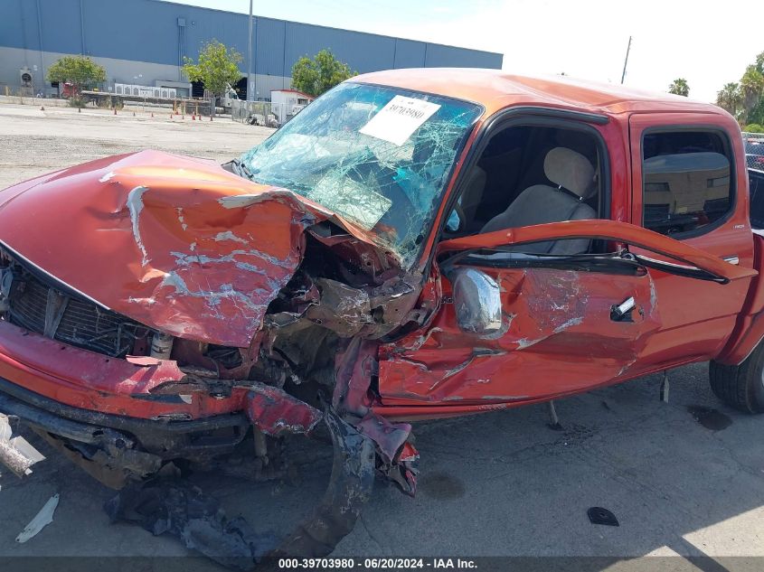 2002 Toyota Tacoma Prerunner V6 VIN: 5TEGN92NX2Z083811 Lot: 39703980