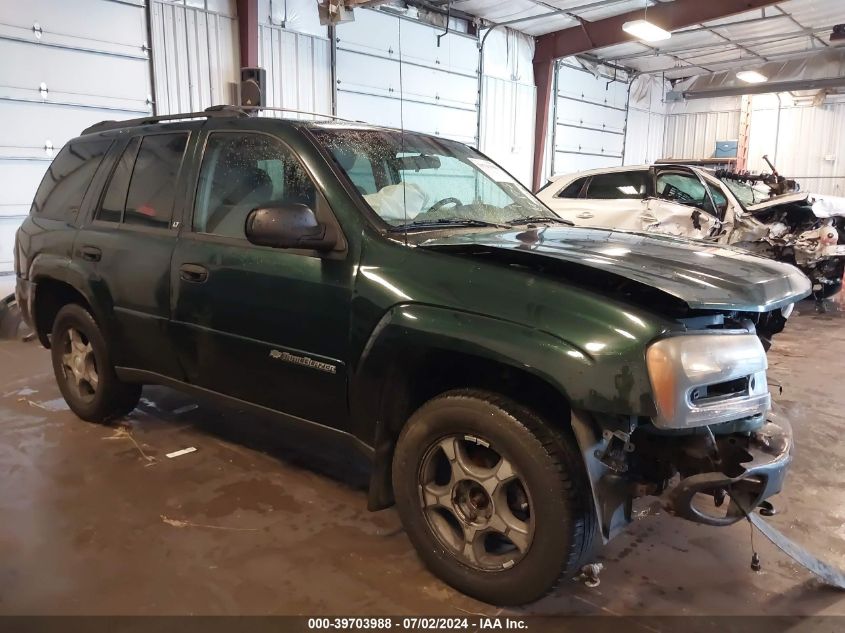 2003 Chevrolet Trailblazer Lt VIN: 1GNDT13S132346957 Lot: 39703988