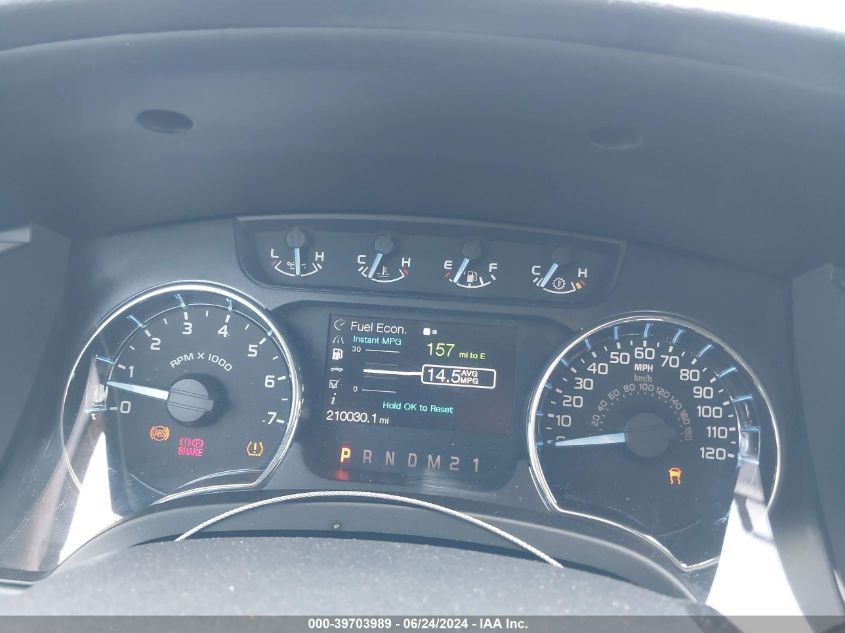 2011 Ford F-150 Xlt VIN: 1FTFW1EF9BKD20212 Lot: 39703989