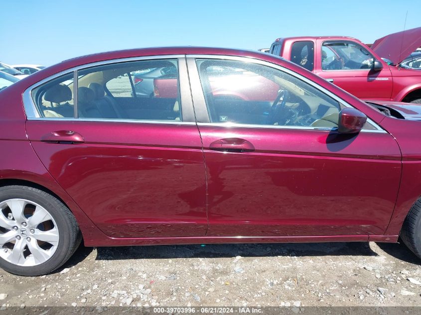 2010 Honda Accord 2.4 Ex-L VIN: 1HGCP2F83AA056304 Lot: 39703996