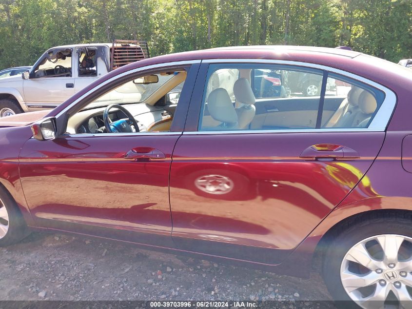 2010 Honda Accord 2.4 Ex-L VIN: 1HGCP2F83AA056304 Lot: 39703996