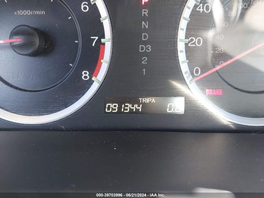 2010 Honda Accord 2.4 Ex-L VIN: 1HGCP2F83AA056304 Lot: 39703996