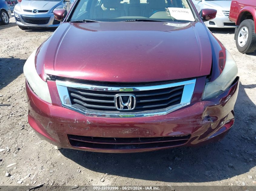 2010 Honda Accord 2.4 Ex-L VIN: 1HGCP2F83AA056304 Lot: 39703996