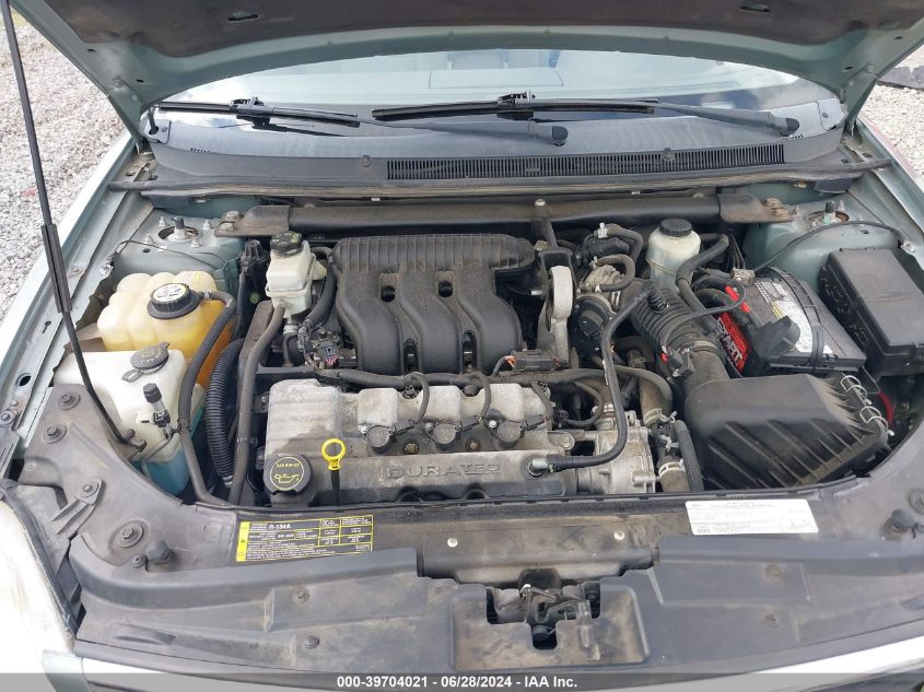 2006 Ford Five Hundred Se VIN: 1FAFP23156G125989 Lot: 39704021