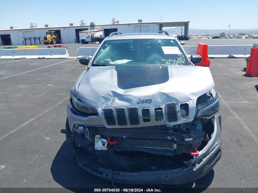 2019 Jeep Cherokee Trailhawk Elite 4X4 VIN: 1C4PJMBX8KD472195 Lot: 39704030
