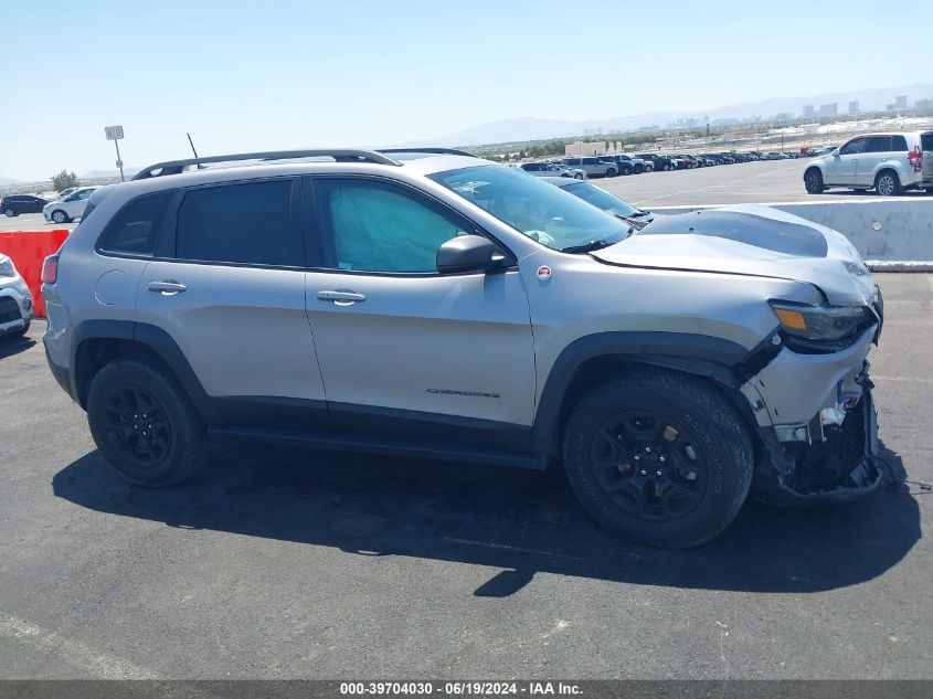 2019 Jeep Cherokee Trailhawk Elite 4X4 VIN: 1C4PJMBX8KD472195 Lot: 39704030
