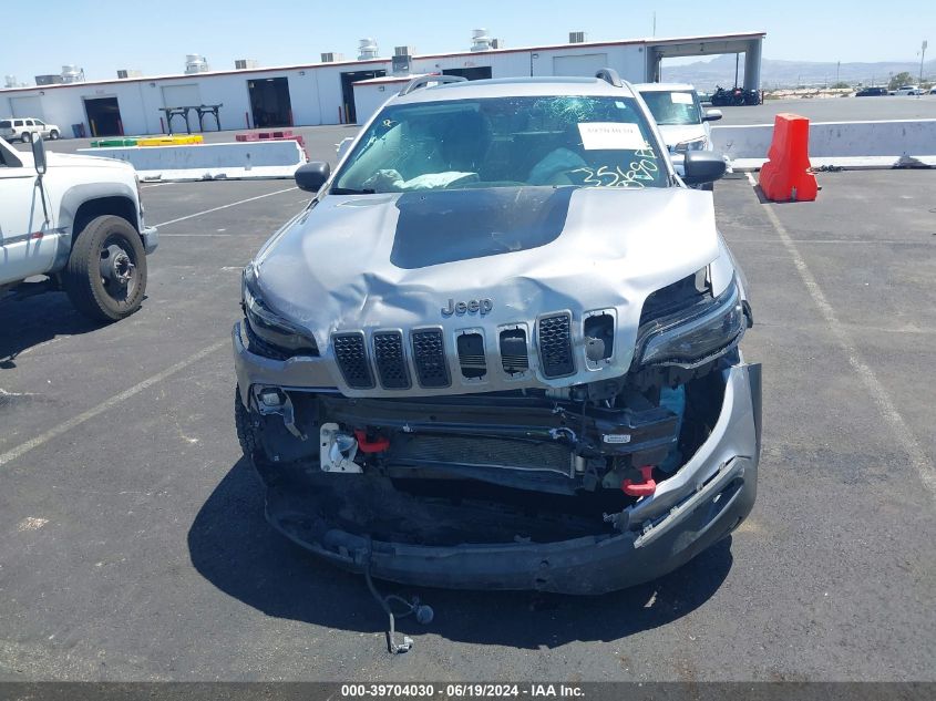 2019 Jeep Cherokee Trailhawk Elite 4X4 VIN: 1C4PJMBX8KD472195 Lot: 39704030