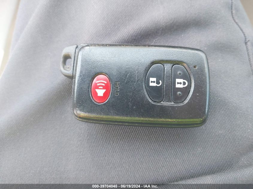 2010 Toyota Prius Ii VIN: JTDKN3DU8A0111664 Lot: 39704045