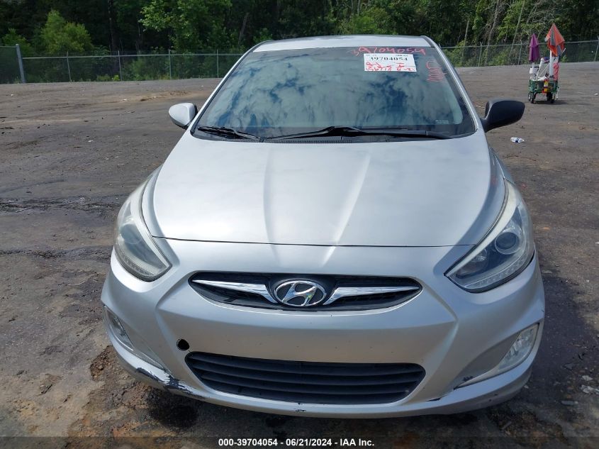 2014 Hyundai Accent Gls VIN: KMHCU4AE7EU620049 Lot: 39704054