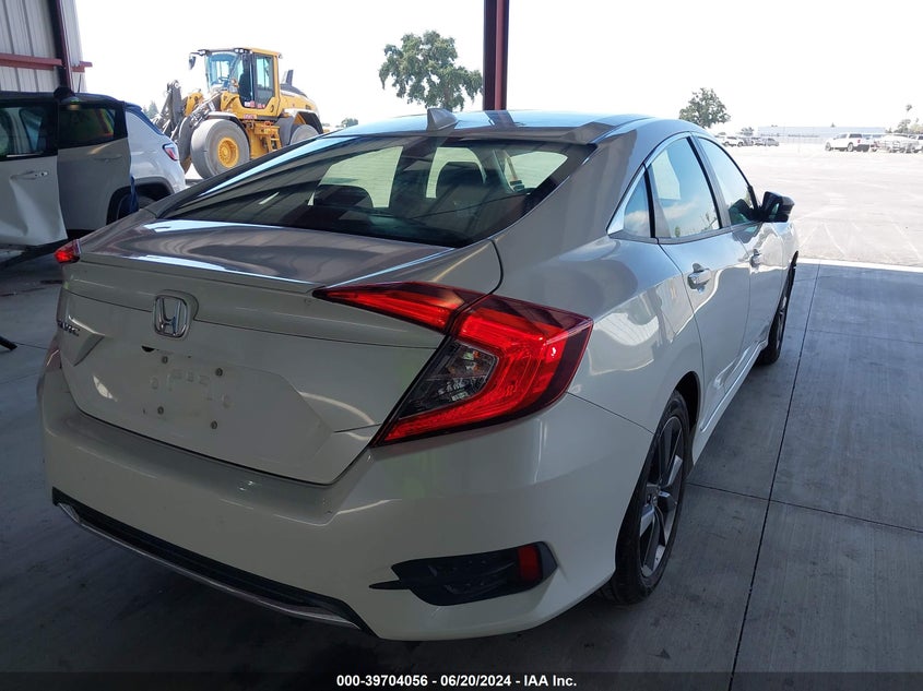 VIN JHMFC1F31KX007735 2019 HONDA CIVIC EX