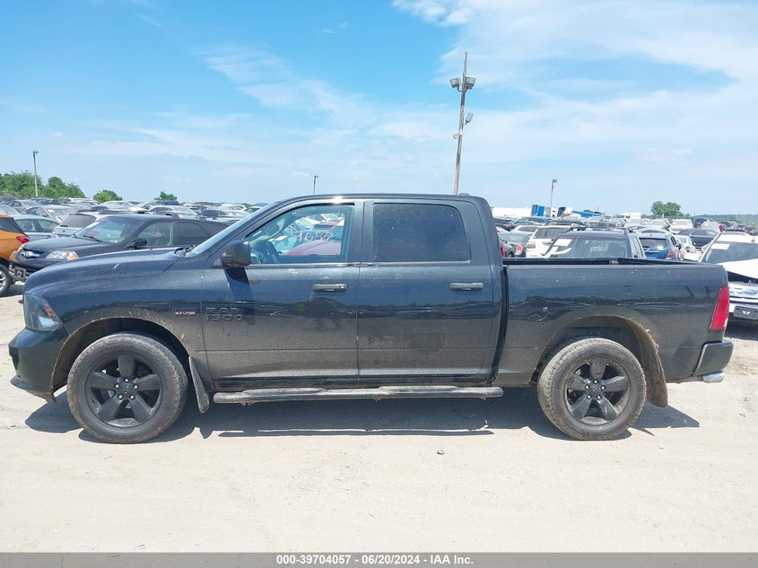 2017 Ram 1500 Express 4X4 5'7 Box VIN: 1C6RR7KT0HS507713 Lot: 39704057