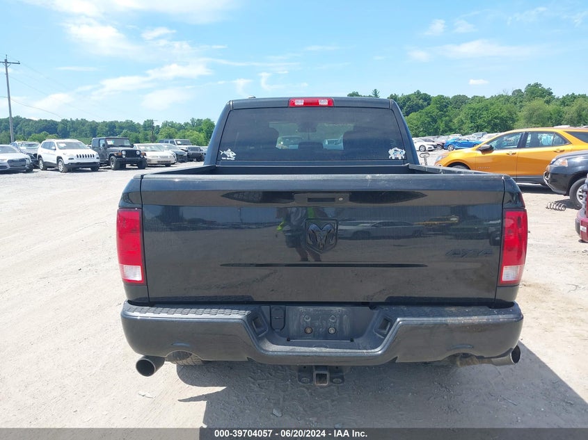 2017 Ram 1500 Express 4X4 5'7 Box VIN: 1C6RR7KT0HS507713 Lot: 39704057