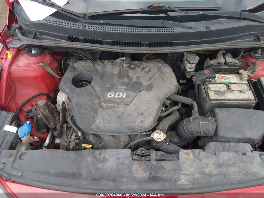 2012 Hyundai Accent Gls/Gs VIN: KMHCT4AE0CU262213 Lot: 39704060