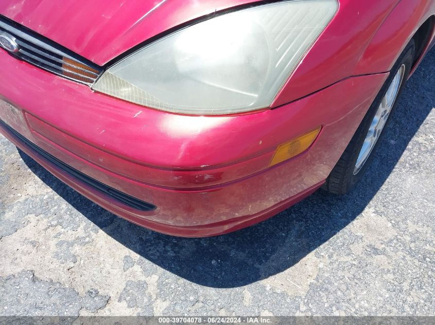 2003 Ford Focus Zx5 VIN: 3FAFP37Z33R185585 Lot: 39704078