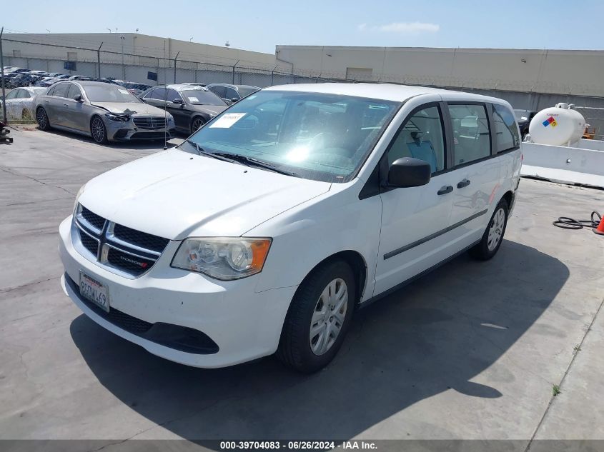 2014 Dodge Grand Caravan American Value Pkg VIN: 2C4RDGBGXER251085 Lot: 39704083