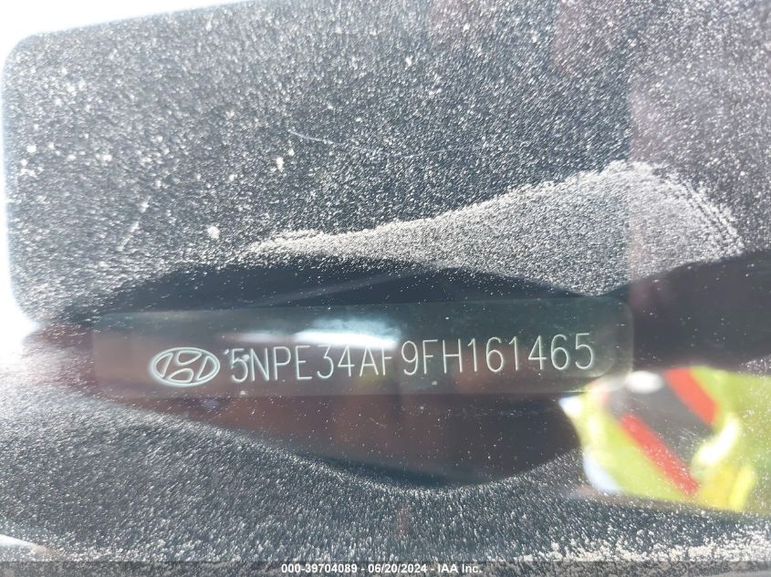 2015 Hyundai Sonata Sport/Limited VIN: 5NPE34AF9FH161465 Lot: 39704089