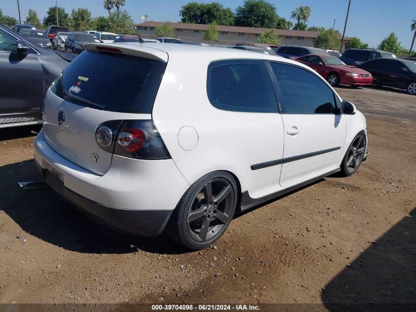 2007 Volkswagen Rabbit VIN: WVWBR71K77W109456 Lot: 39704098