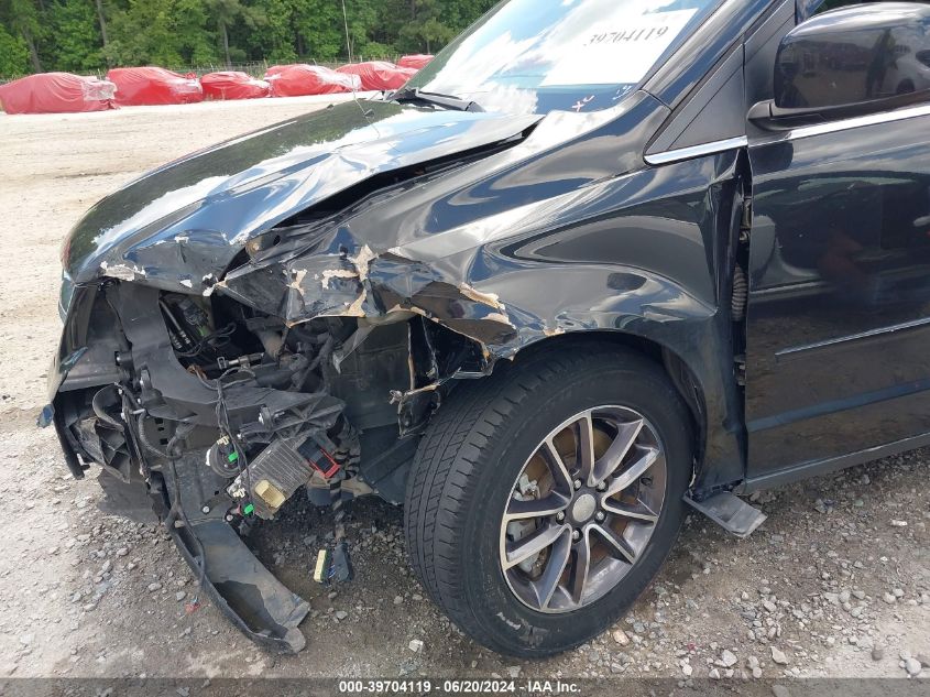 2017 Dodge Grand Caravan Sxt VIN: 2C4RDGCG9HR858274 Lot: 39704119