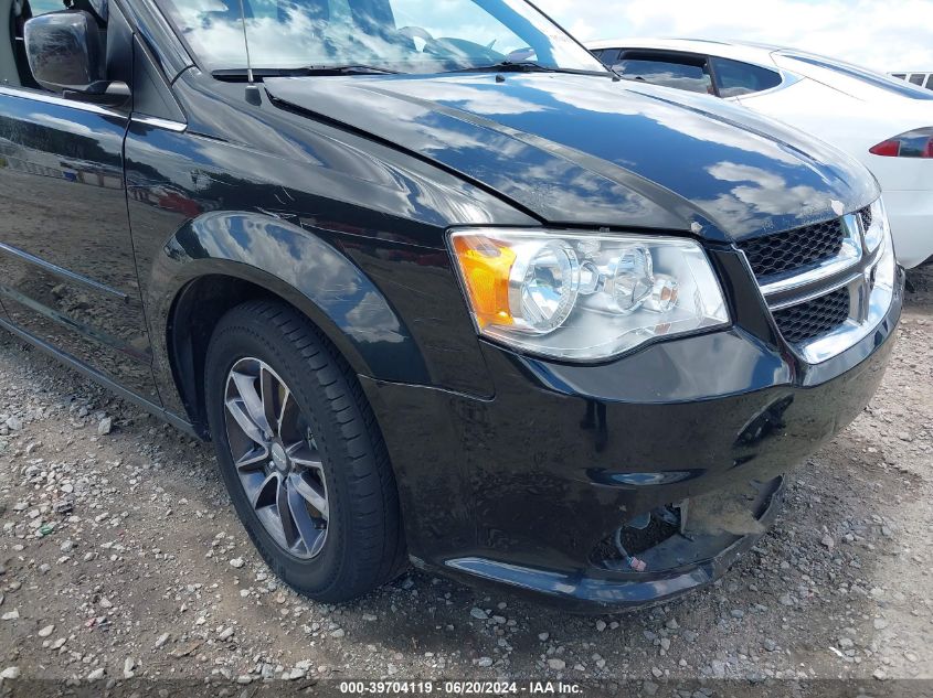 2017 Dodge Grand Caravan Sxt VIN: 2C4RDGCG9HR858274 Lot: 39704119