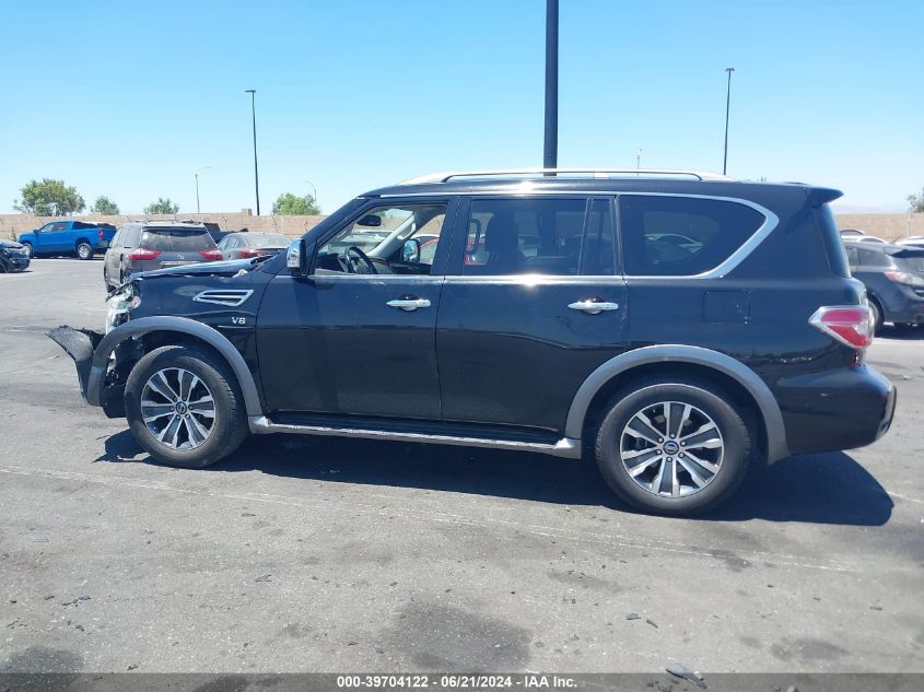 2019 Nissan Armada Sl VIN: JN8AY2ND7K9085040 Lot: 39704122