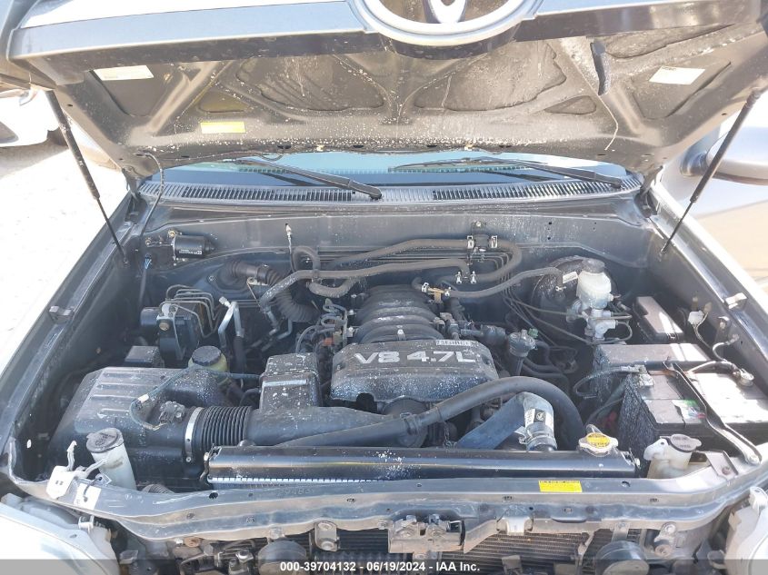 5TDZT34AX5S261997 2005 Toyota Sequoia Sr5 V8