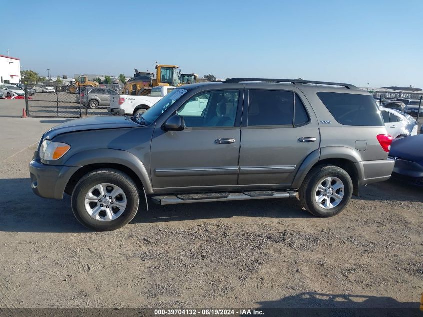 2005 Toyota Sequoia Sr5 V8 VIN: 5TDZT34AX5S261997 Lot: 39704132