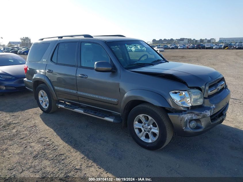 5TDZT34AX5S261997 2005 Toyota Sequoia Sr5 V8